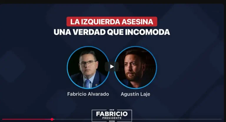 Agustin Laje y Fabricio Alvarado, ¡La izquierda no debate, elimina!