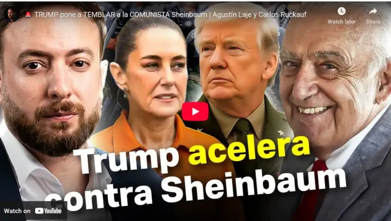 TRUMP pone a TEMBLAR a la COMUNISTA Sheinbaum | Agustín Laje y Carlos Ruckauf