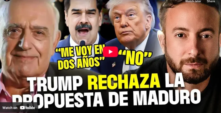 TRUMP Rechazó PROPUESTA de MADURO | Agustín Laje y Carlos Ruckauf