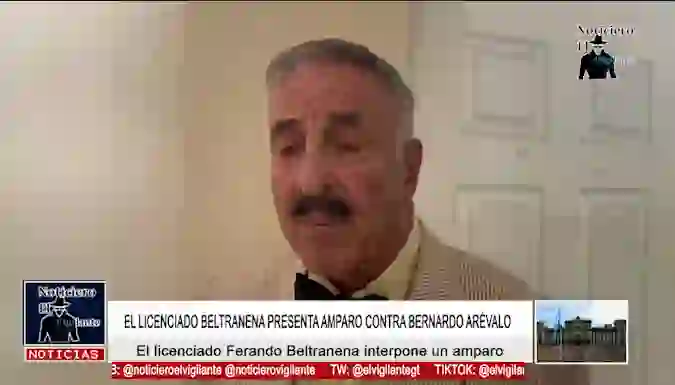 El licenciado Linares Beltranena presenta amparo contra Bernardo Arévalo y la Comisión de Postulación