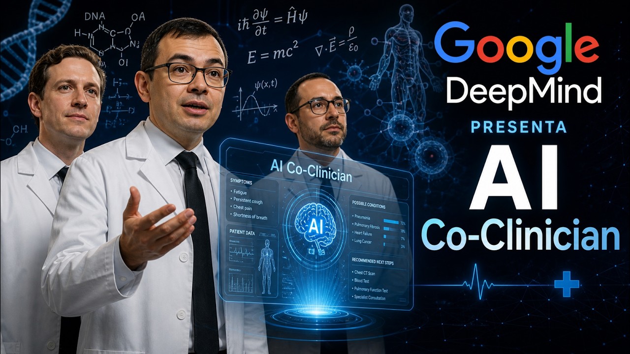 IA de Google iguala a médicos en casi la mitad de tareas clínicas, revela estudio