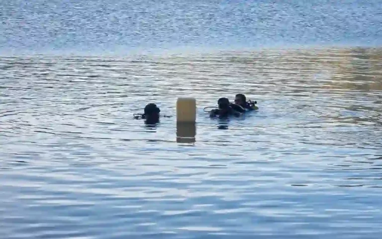 Cae vehículo con personas a bordo a la laguna de Ayarza