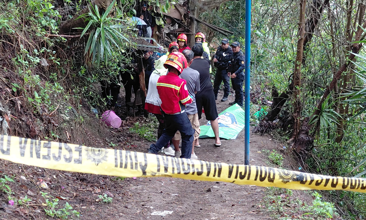 Asesinan a un hombre en un área boscosa de Mixco