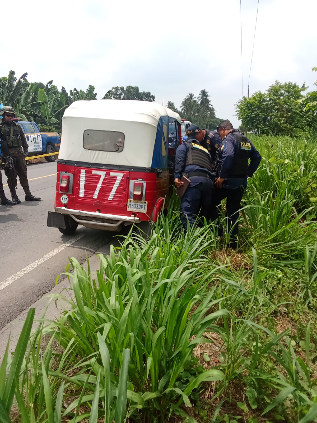 Ataque armado deja muerto a conductor de mototaxi en Tiquisate